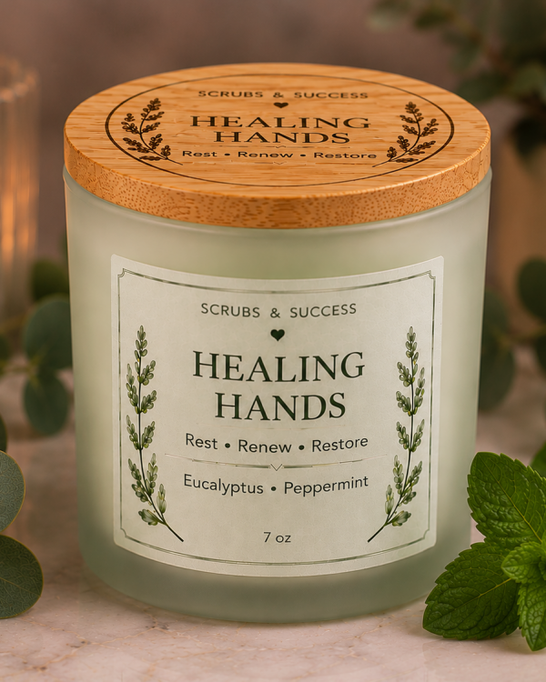 Healing Hands Candle